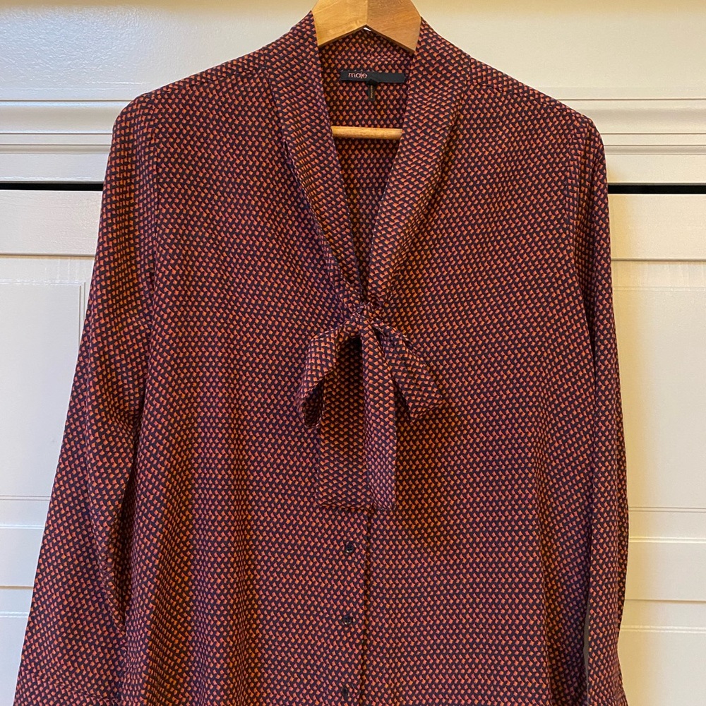 Maje silk blouse
